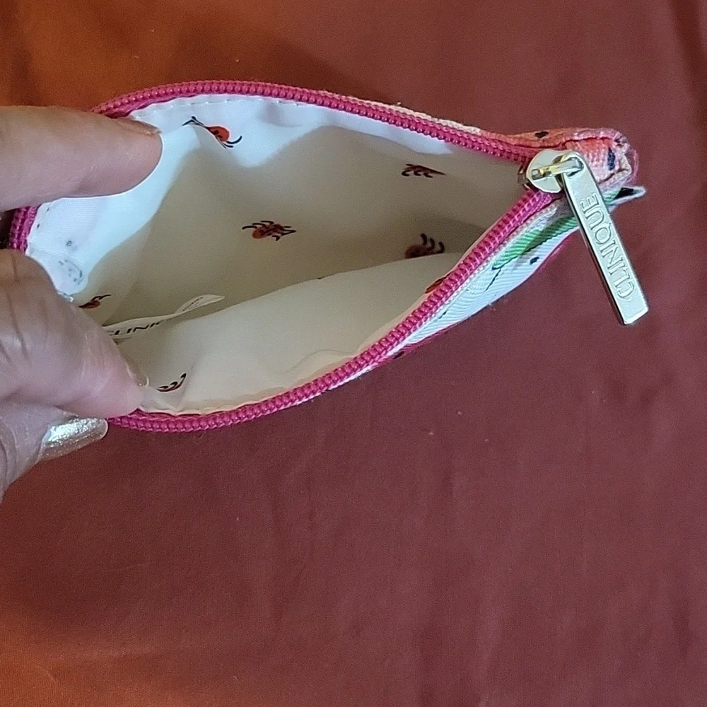 Clinique Watermelons Small Visit Canvas Bag